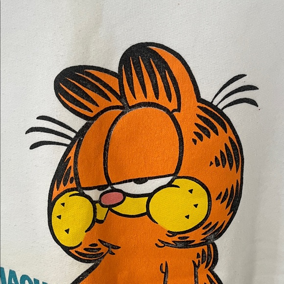 Vintage 1980s Flirts Garfield Sweatshirt - Picture 3 of 7
